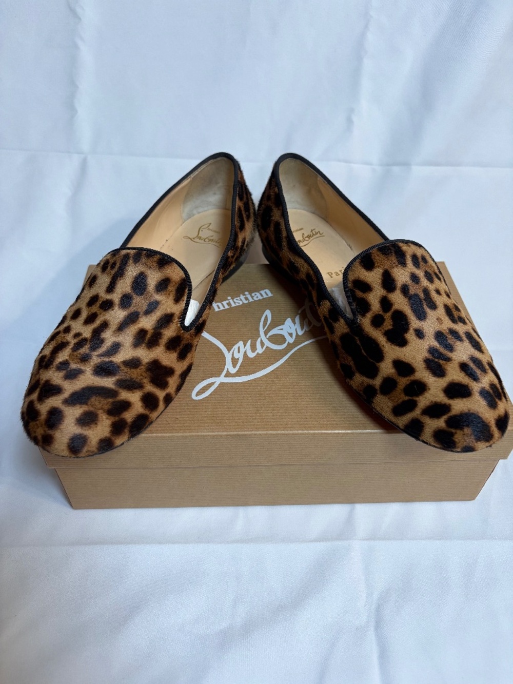 Christian Louboutin Sakouette Flat Leopard